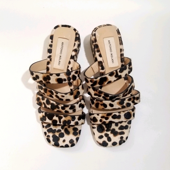 ANTONIO MELANI Cosgrove Leopard Banded Sandal - Picture 5 of 14
